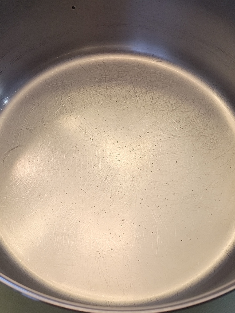 VINTAGE REVERE WARE 6 QT STOCK POT PAN COPPER BOTTOM 1801  w/ LID - Picture 3 of 7